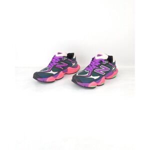 New Balance 9060 sneakers 2022 women's US 8 Pink Purple Dark Green RARE